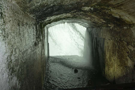 The beauty of Niagara Falls from the Canadian sideのeditorial素材