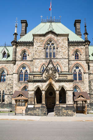 The Buildings and Skyline of Ottawa Ontario Canada.のeditorial素材
