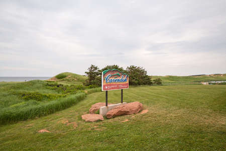 Cavendish Beach on Prince Edward Islandのeditorial素材