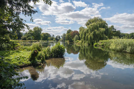 English Countryside in the summer in the UKの写真素材