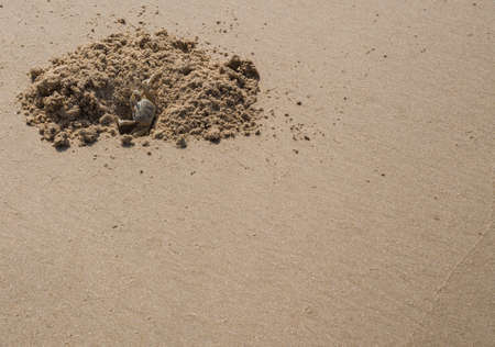 Hat Na Tai beach in Phang Nga Province, located between Khao Lak and north of Phuket Islandの写真素材