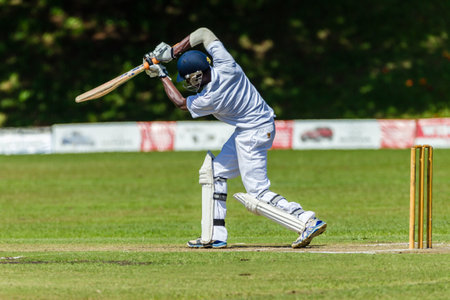 Cricket Westville plays Durban Boys High School 1st Teams derbyのeditorial素材
