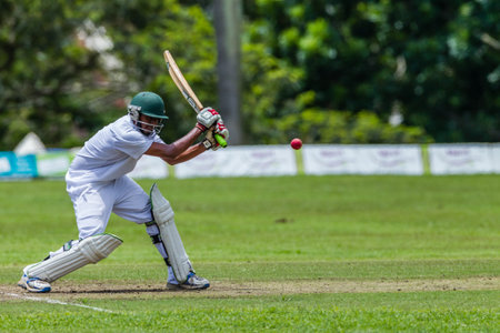 Cricket Westville plays Durban Boys High School 1st Teams derbyのeditorial素材