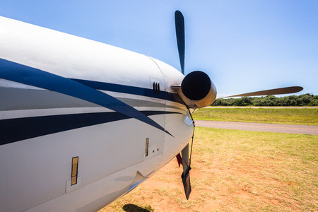 Aircraft Plane Engine Prop Blue Sky