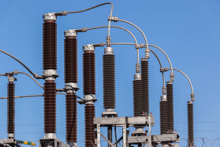 Electrical sub station transformer cable connections