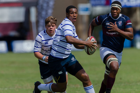 Rugby Festival High Schools 1st team actionのeditorial素材