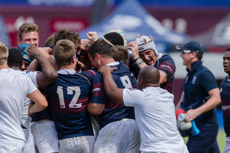 Rugby Festival High Schools 1st team actionのeditorial素材