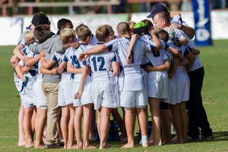 Kearsney College Rugby festival Junior Schools actionのeditorial素材