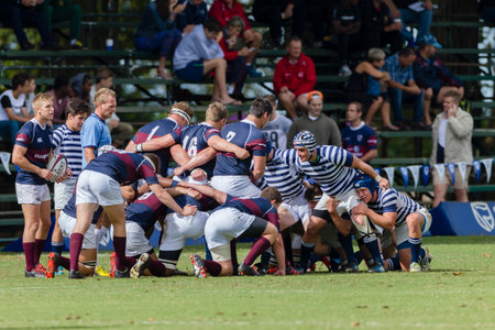 Rugby Festival High Schools 1st team actionのeditorial素材