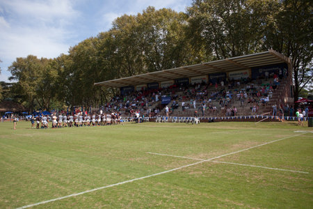Kearsney College Rugby festival 1st team actionのeditorial素材