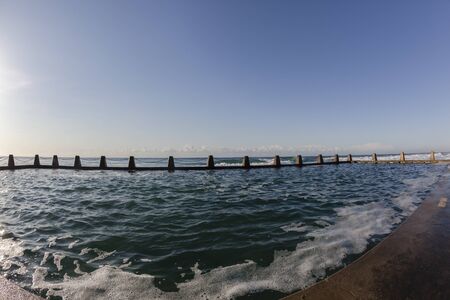 Tidal Pool ocean waves landscapeの写真素材