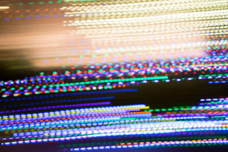 abstract Christmas lightsの写真素材