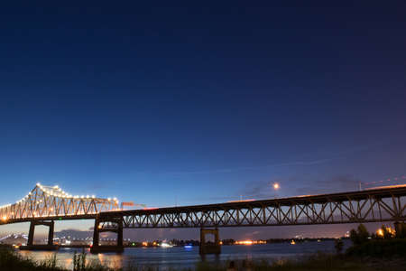 Mississippi River Bridge Baton Rougeのeditorial素材