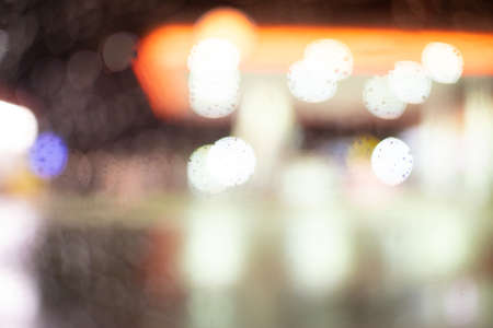 raindrop color bokeh