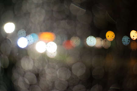 raindrop color bokeh