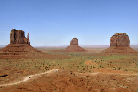 Monument Valley, Arizona - landscape aspectの写真素材