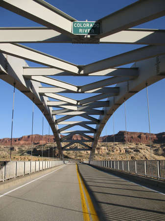 Bridge Over The Colorado Riverの写真素材