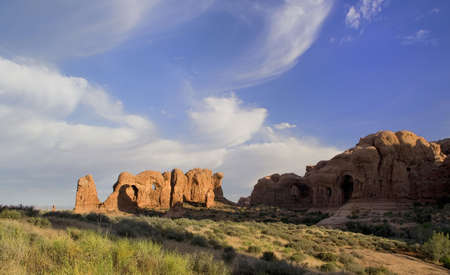 Arches National Park, Utahの写真素材