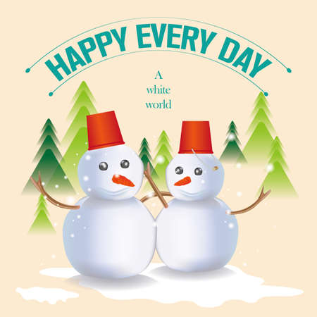 Snowmanのイラスト素材