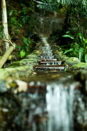 A small waterfallの写真素材