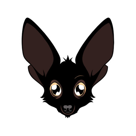 Bat animal pet quality cartoon graphic vector EPSのイラスト素材