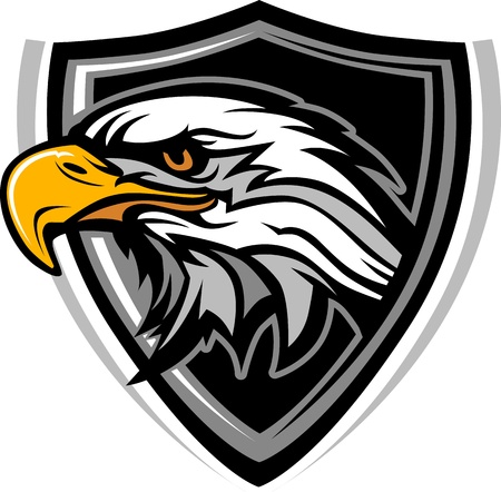 Eagle Head Graphic Mascot Imageのイラスト素材