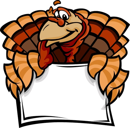 Turkey Holding a Sign
のイラスト素材