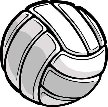 Image Of A Volleyball Ball Illustrationの素材 Fy ストックフォトのamanaimages Plus