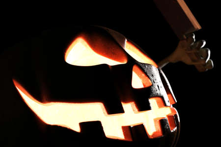 Halloween Pumpkinの写真素材