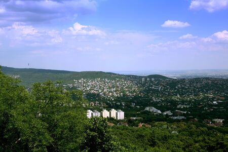 Landscape of Budapestの写真素材