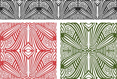 Vintage decorative elements.のイラスト素材