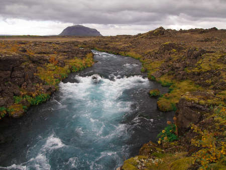 Iceland Riverの写真素材