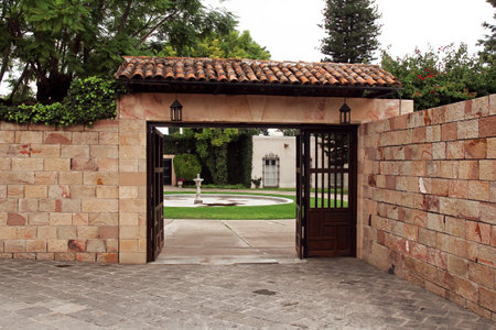 Entrance gateのeditorial素材