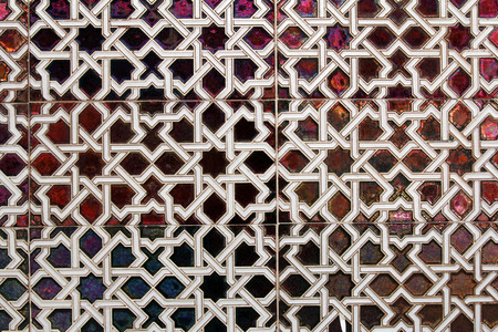 spanish tiles background 