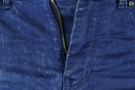 jeans open zipperの写真素材