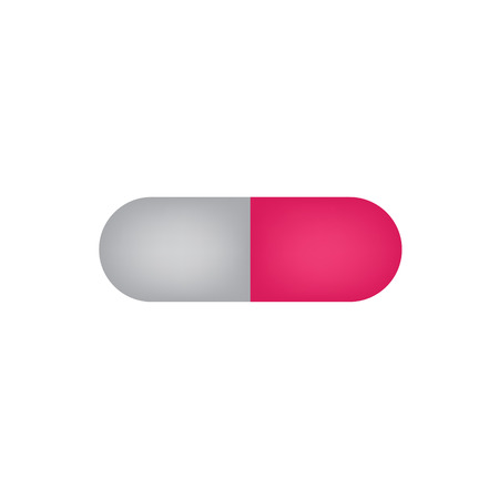 medical pill icon- vector illustrationのイラスト素材