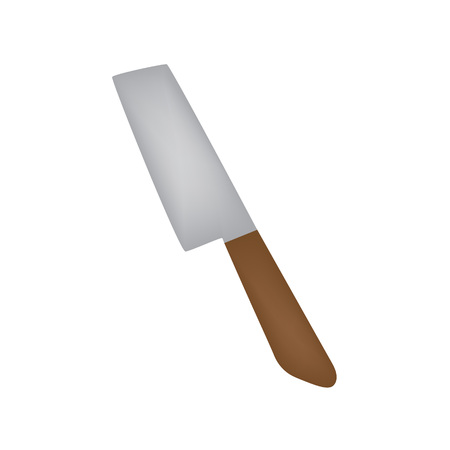 A butcher knife icon vector illustration.のイラスト素材