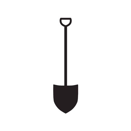 shovel icon- vector illustrationのイラスト素材