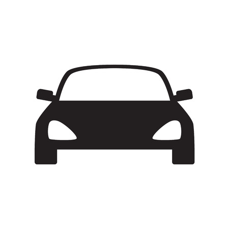 black car icon- vector illustrationのイラスト素材