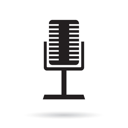 microphone icon- vector illustrationのイラスト素材