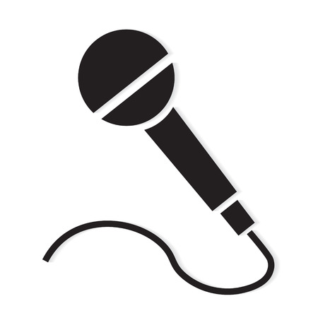 microphone icon- vector illustrationのイラスト素材