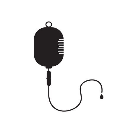 iv drip bag icon- vector illustrationのイラスト素材
