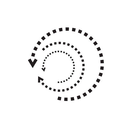 search history icon- vector illustrationのイラスト素材