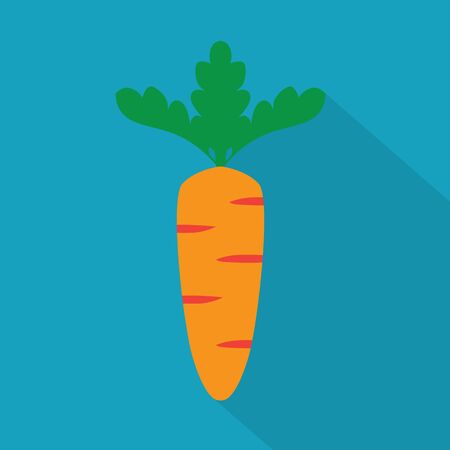 carrot vegetable icon- vector illustrationのイラスト素材