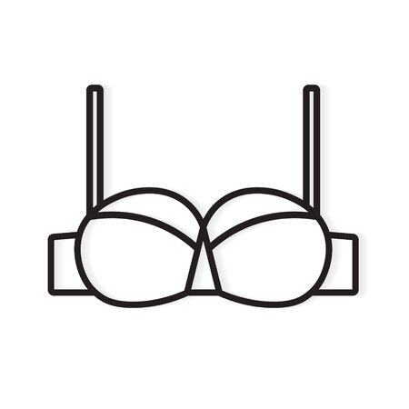 bra underwear icon- vector illustrationのイラスト素材