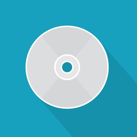 dvd or cd disc icon- vector illustrationのイラスト素材