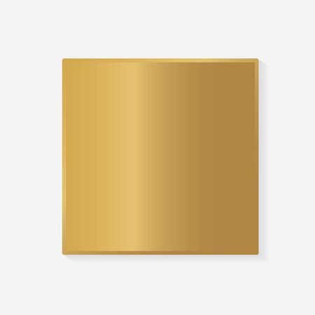 golden luxury tile icon- vector illustrationのイラスト素材