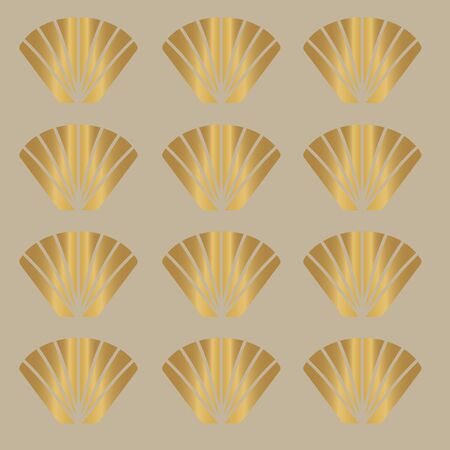 golden luxury abstract pattern- vector illustration
