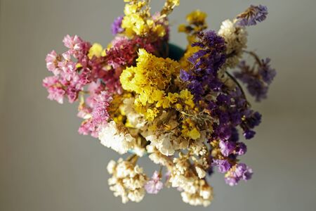 bouquet of dried flowersの写真素材