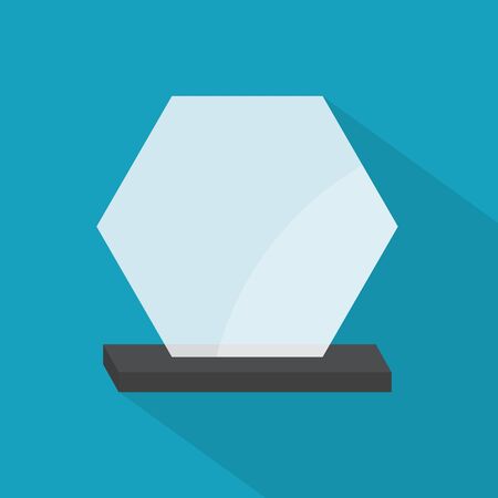 glass trophy award icon- vector illustrationのイラスト素材